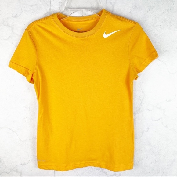 [Nike] Girls Orange Logo tee - Picture 1 of 2